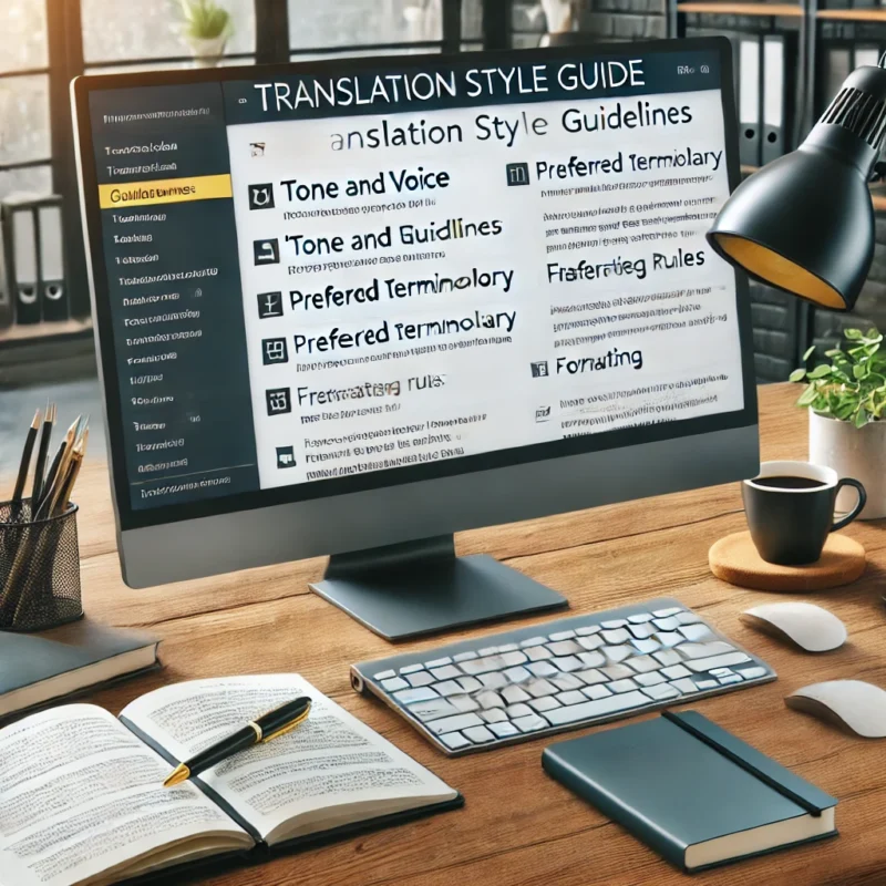 Style guide in Translation : A Must-Have Tool for Quality and Consistency