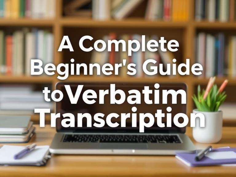 A Complete Beginner’s Guide to Verbatim Transcription