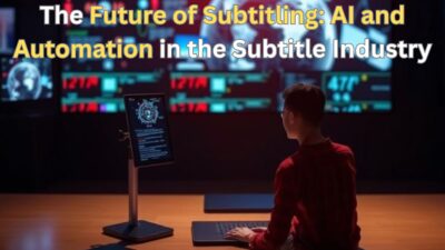 The Future of Subtitling: AI and Automation in the Subtitle Industry